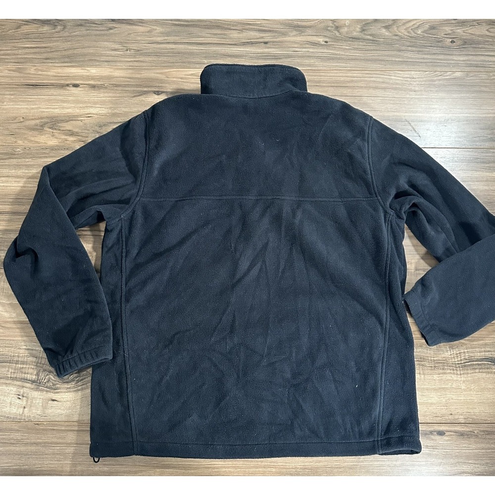 Columbia‎ Men's Fleece Lined Softshell Jacket Full Zip Up Sz XLT Black - Picture 12 of 12